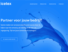 Tablet Screenshot of icetex.nl